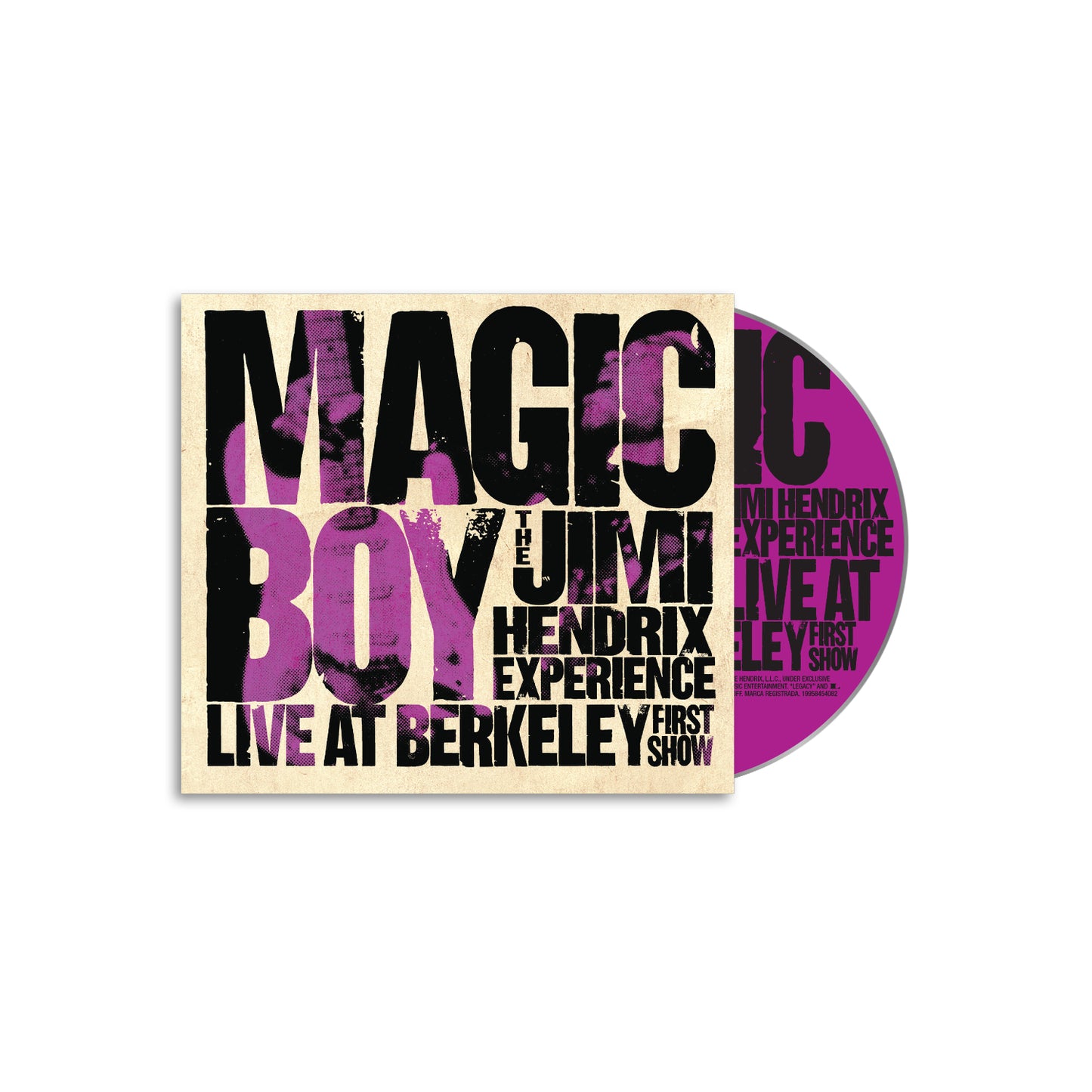 The Jimi Hendrix Experience - Magic Boy: The Jimi Hendrix Experience Live At Berkeley (First Show) CD
