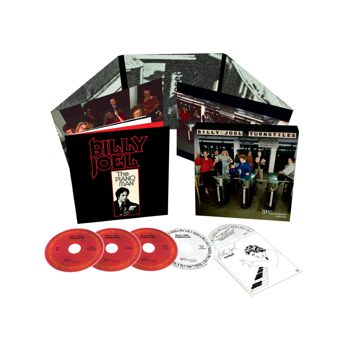 Billy Joel - Turnstiles 50 - Anniversary Edition 4CD + Blu-Ray Box Set
