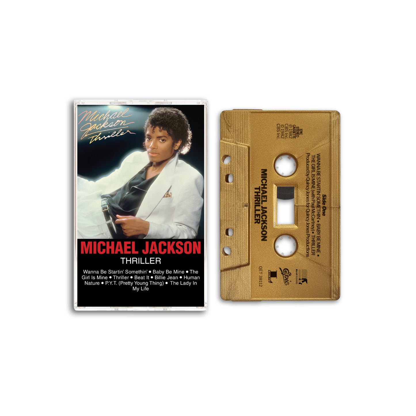 Michael Jackson - Thriller (Gold Metallic) Cassette