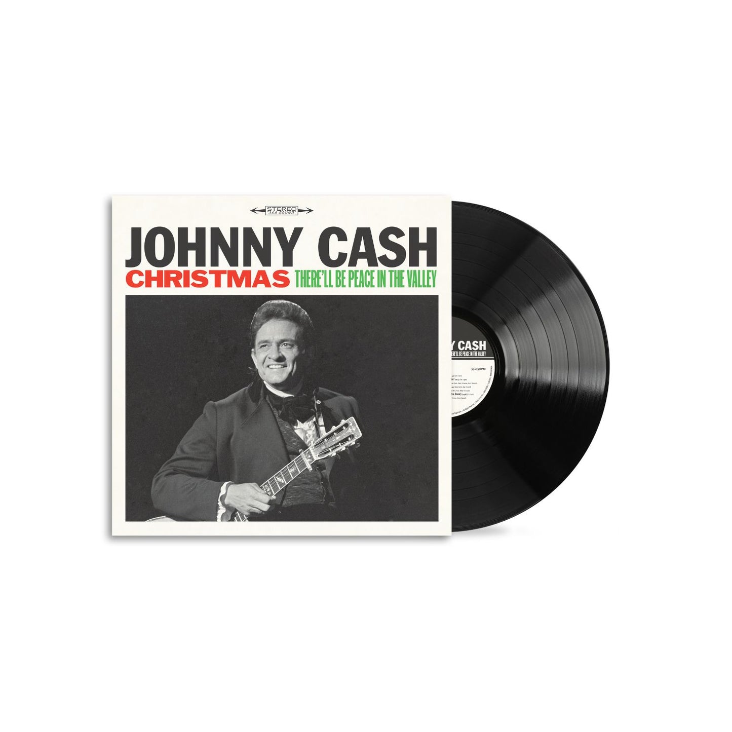 Johnny Cash - Christmas: There'll Be Peace In The Valley LP