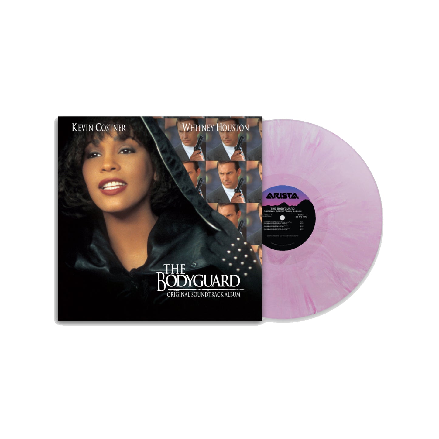 Whitney Houston - The Bodyguard - Original Soundtrack Album (Smokey Lavender) LP