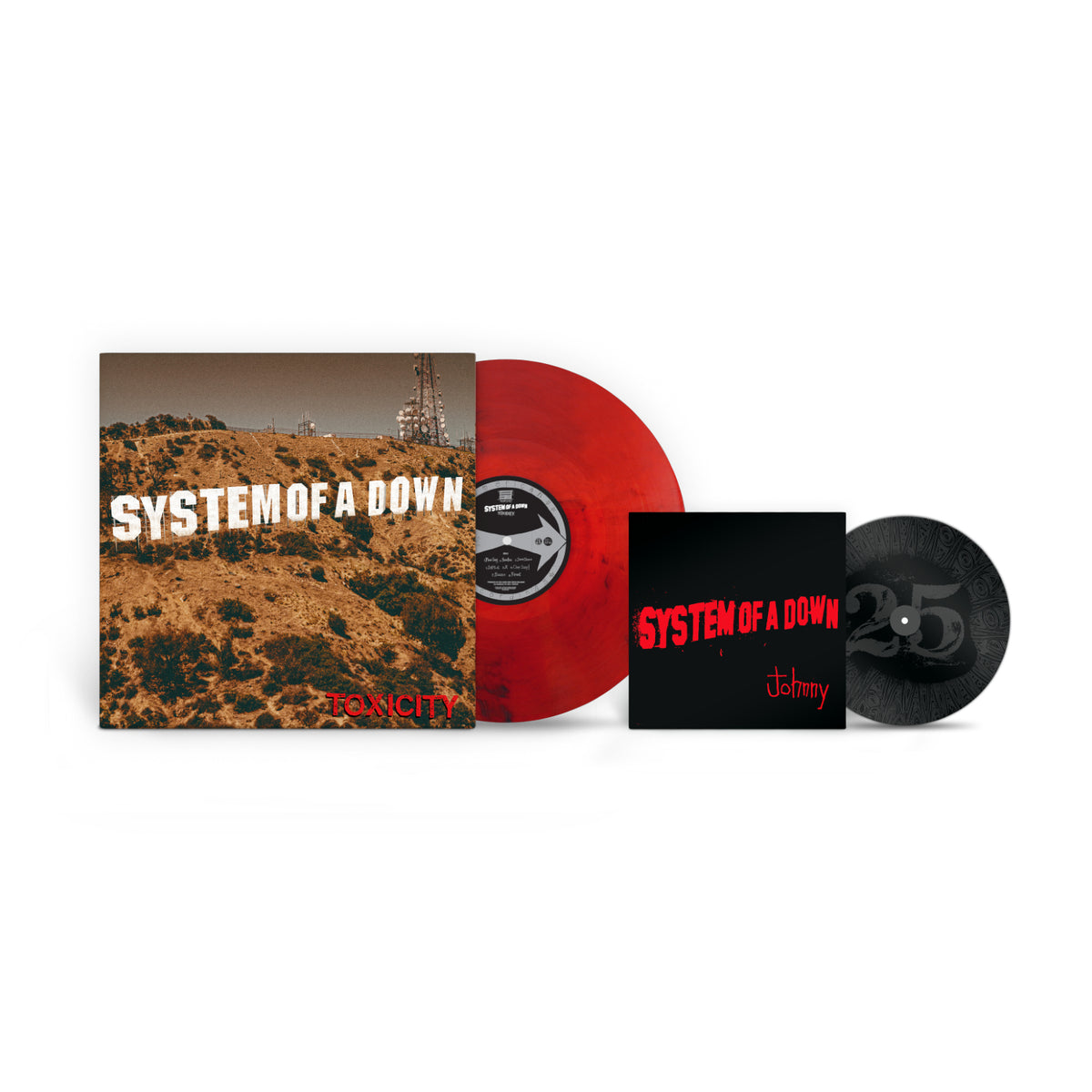 System Of A Down - Toxicity (25th Anniversary) (Red Smoke D2C Exclusive) 2LP