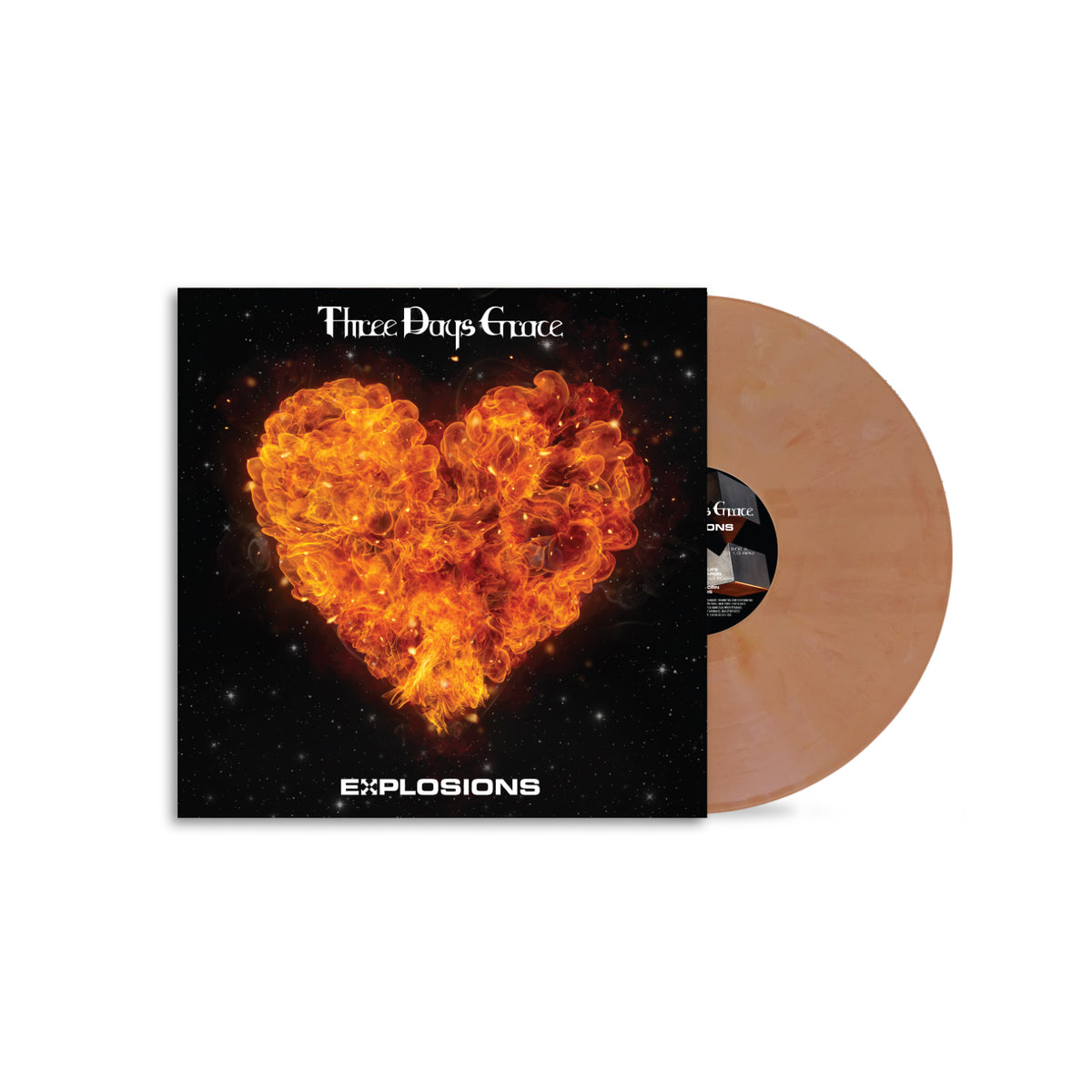 Three Days Grace - Explosions LP (Orange Vinyl)
