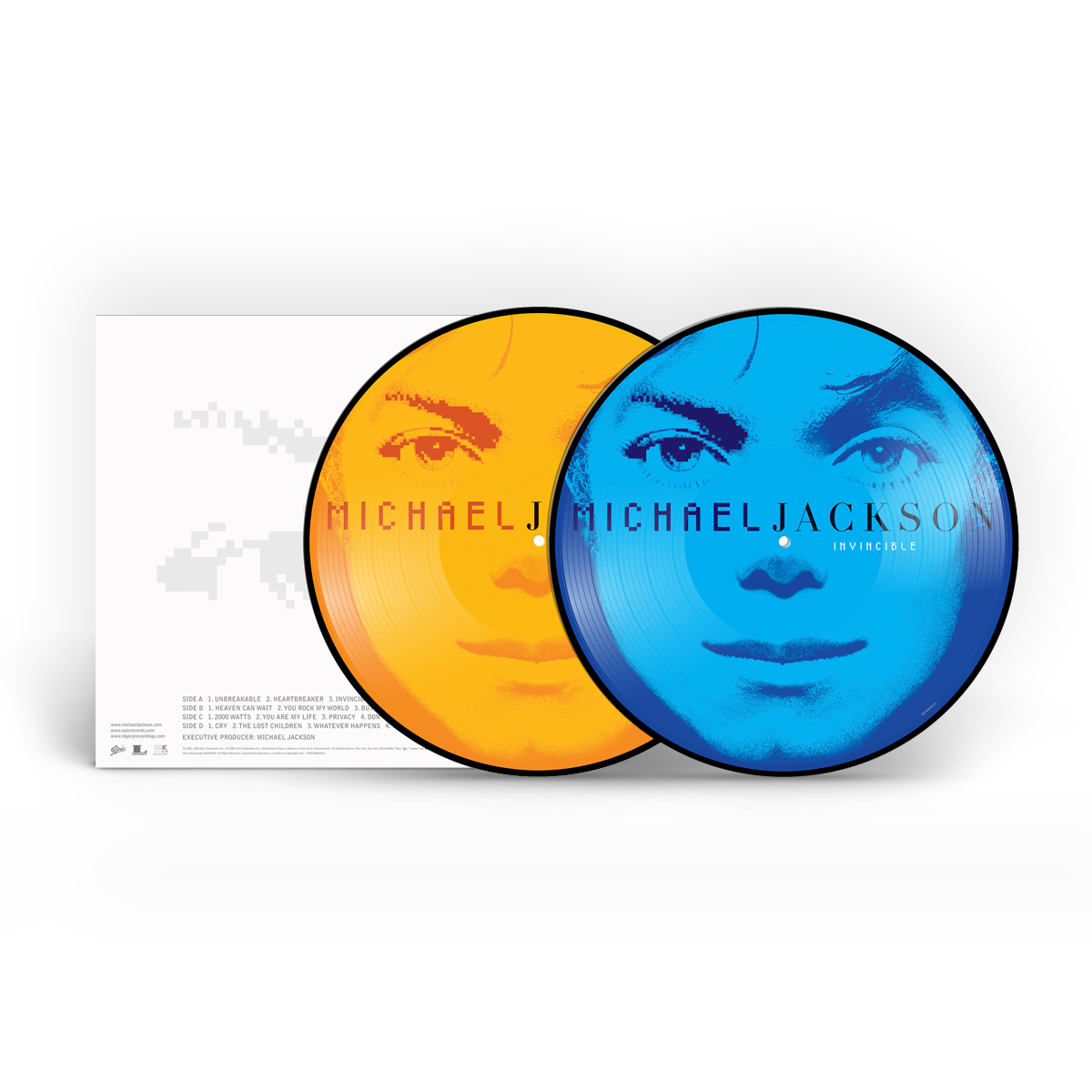 Michael Jackson - Invincible Picture Disc 2LP – Sony Music Vinyl Michael Jackson - Invincible Picture Disc 2LP – Sony Music Vinyl