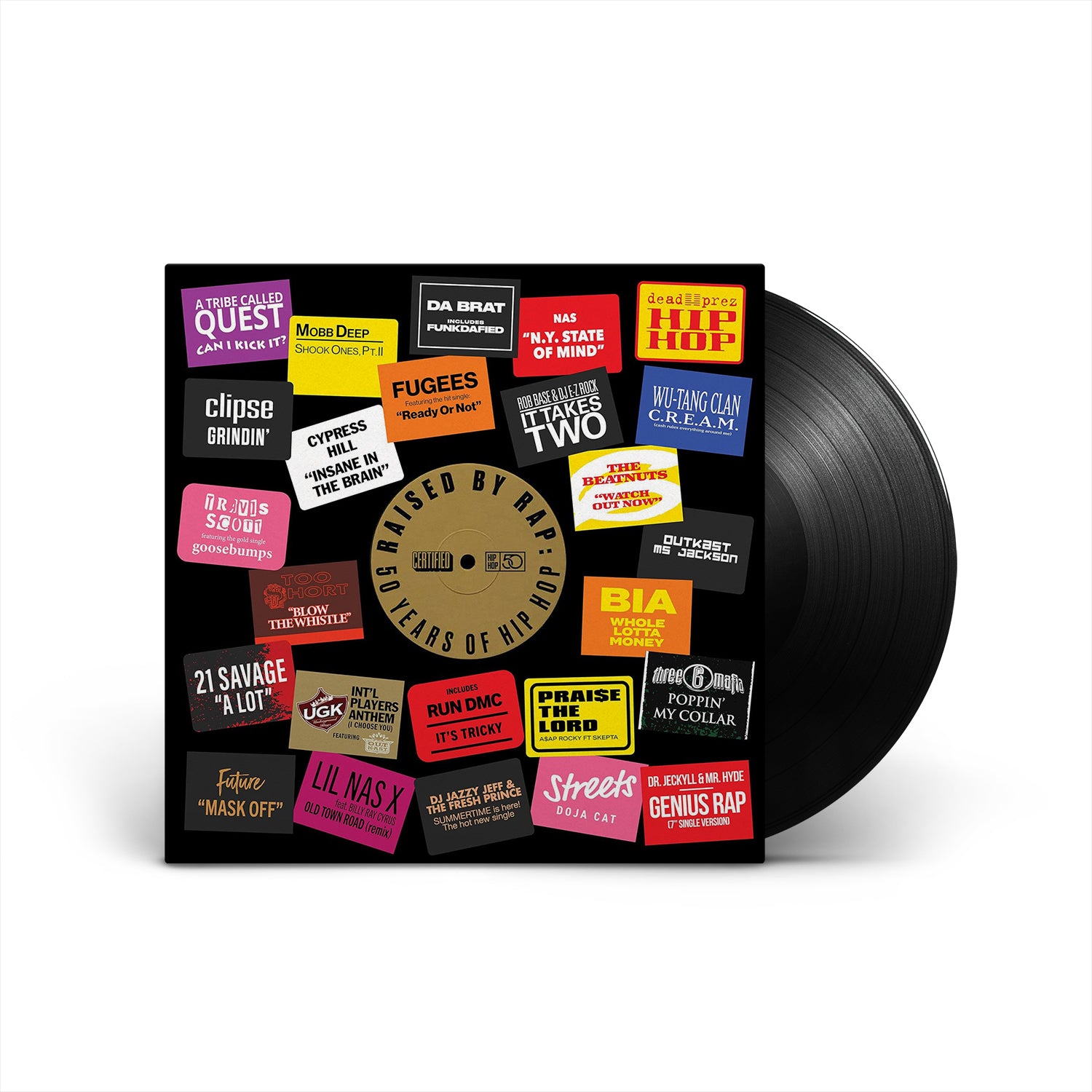 Various Artists Raised By Rap: 50 Year Of Hip Hop LP – Sony