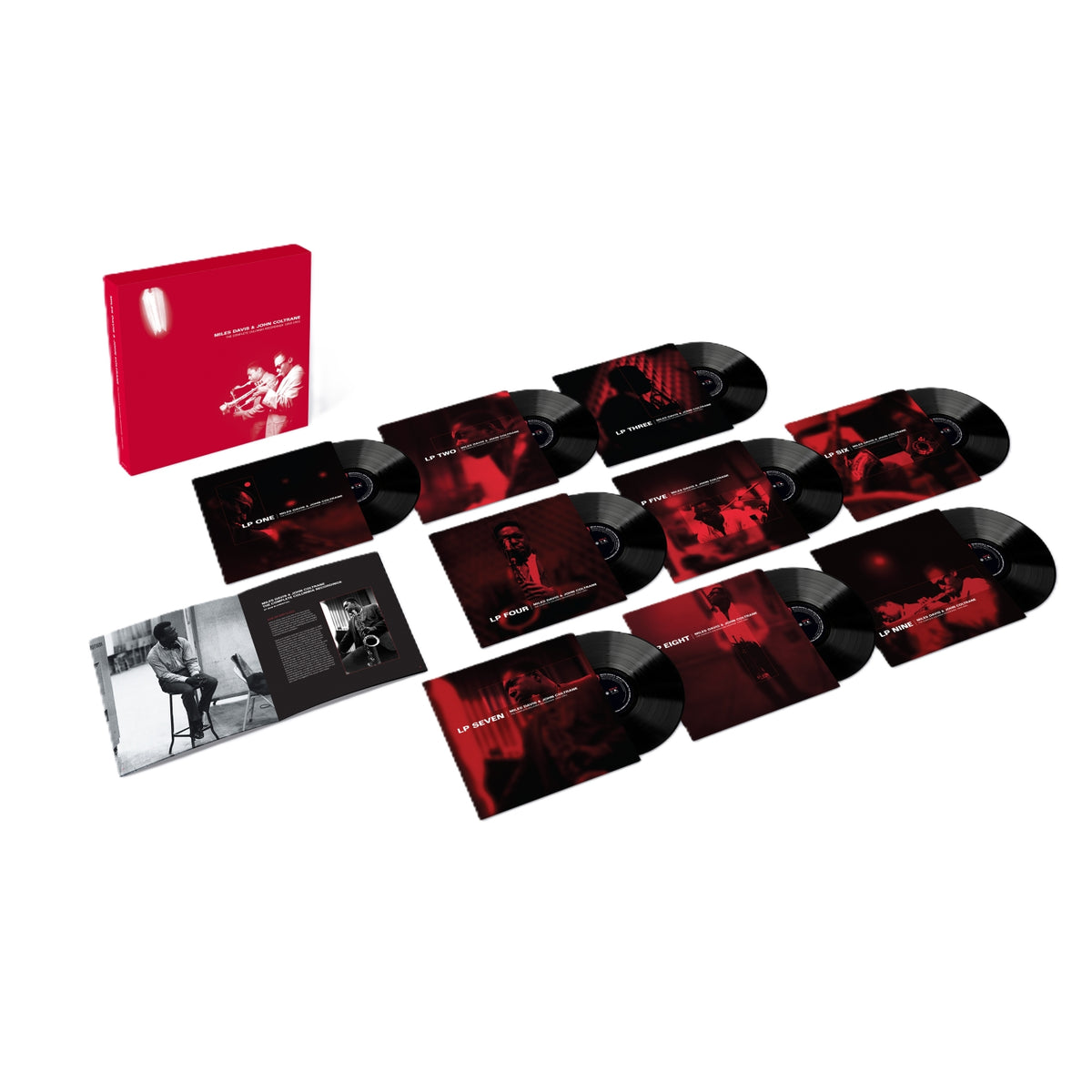 Miles Davis - Miles Davis & John Coltrane - The Complete Columbia Recordings 1955-1961 9LP Box Set
