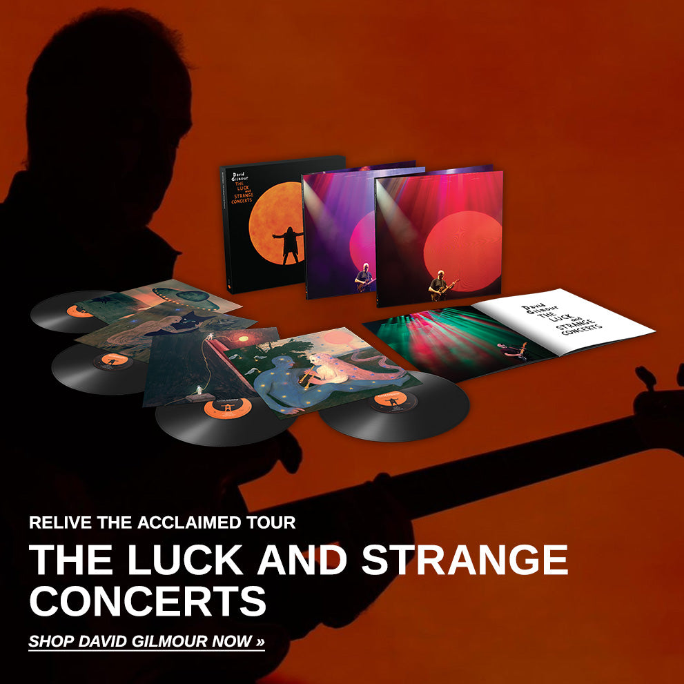 Relive the acclaimed tour, The Luck and Strange Concerts. Shop David Gilmour now.