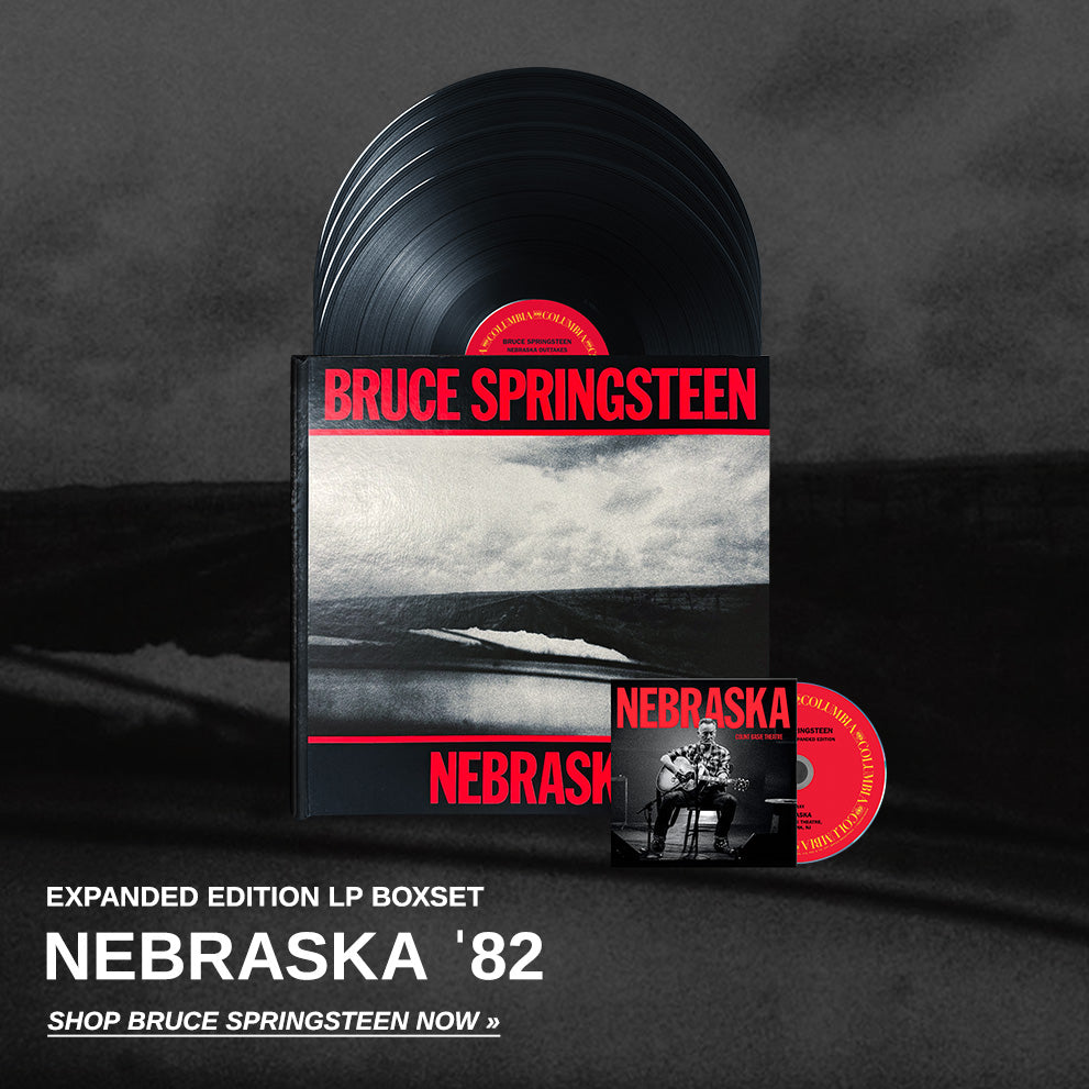 Nebraska '82 expanded edition LP boxset. Shop Bruce Springsteen now.