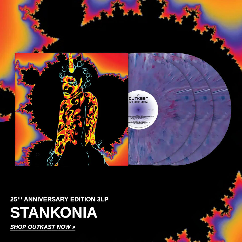 Stankonia 25th Anniversary Edition 3LP. Shop Outkast now.