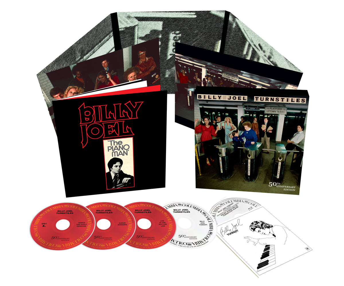 Billy Joel - Turnstiles 50 - Anniversary Edition 4CD + Blu-Ray Box Set