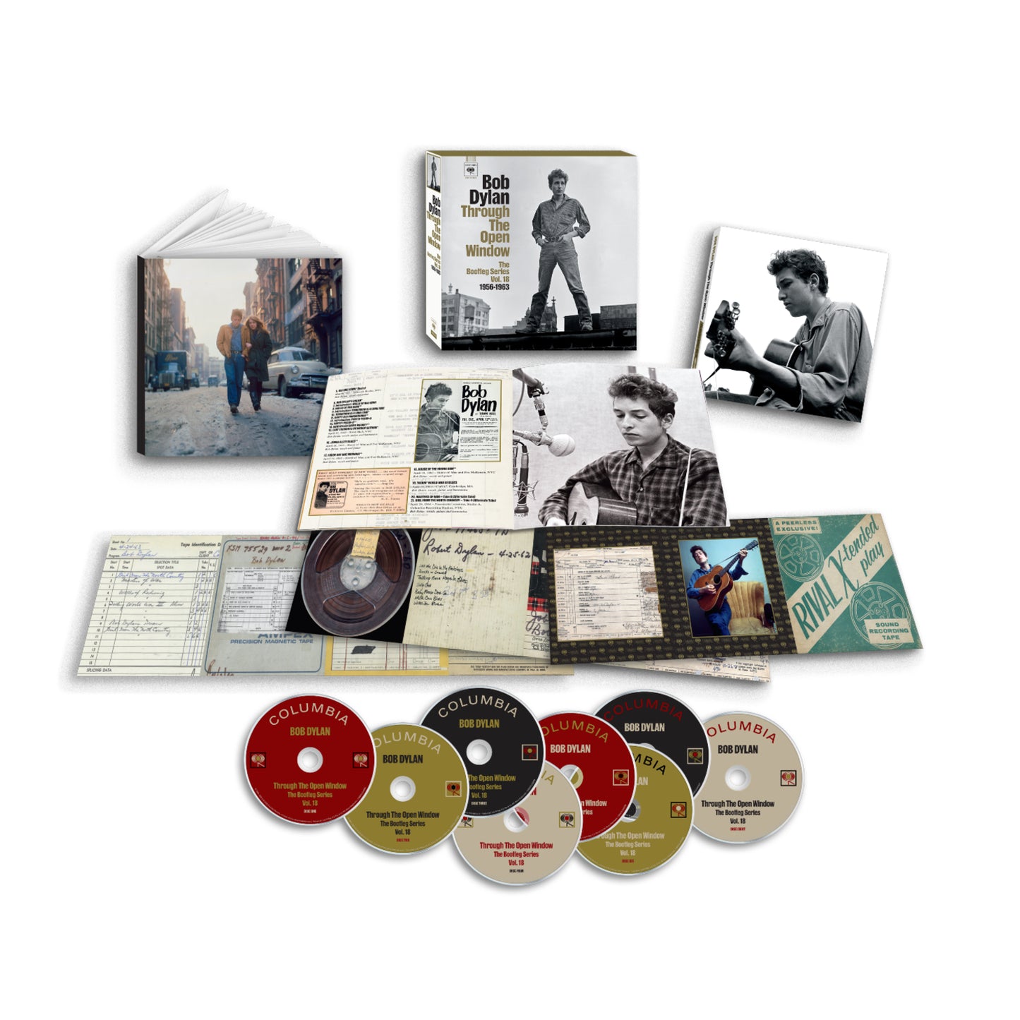 Bob Dylan - The Bootleg Series Vol. 18: Through The Open Window, 1956-1963 CD Box Set