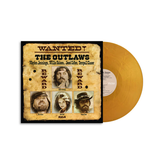 Waylon Jennings, Willie Nelson, Jessi Colter, Tompall Glazer - WANTED! The Outlaws (50th Anniversary) LP