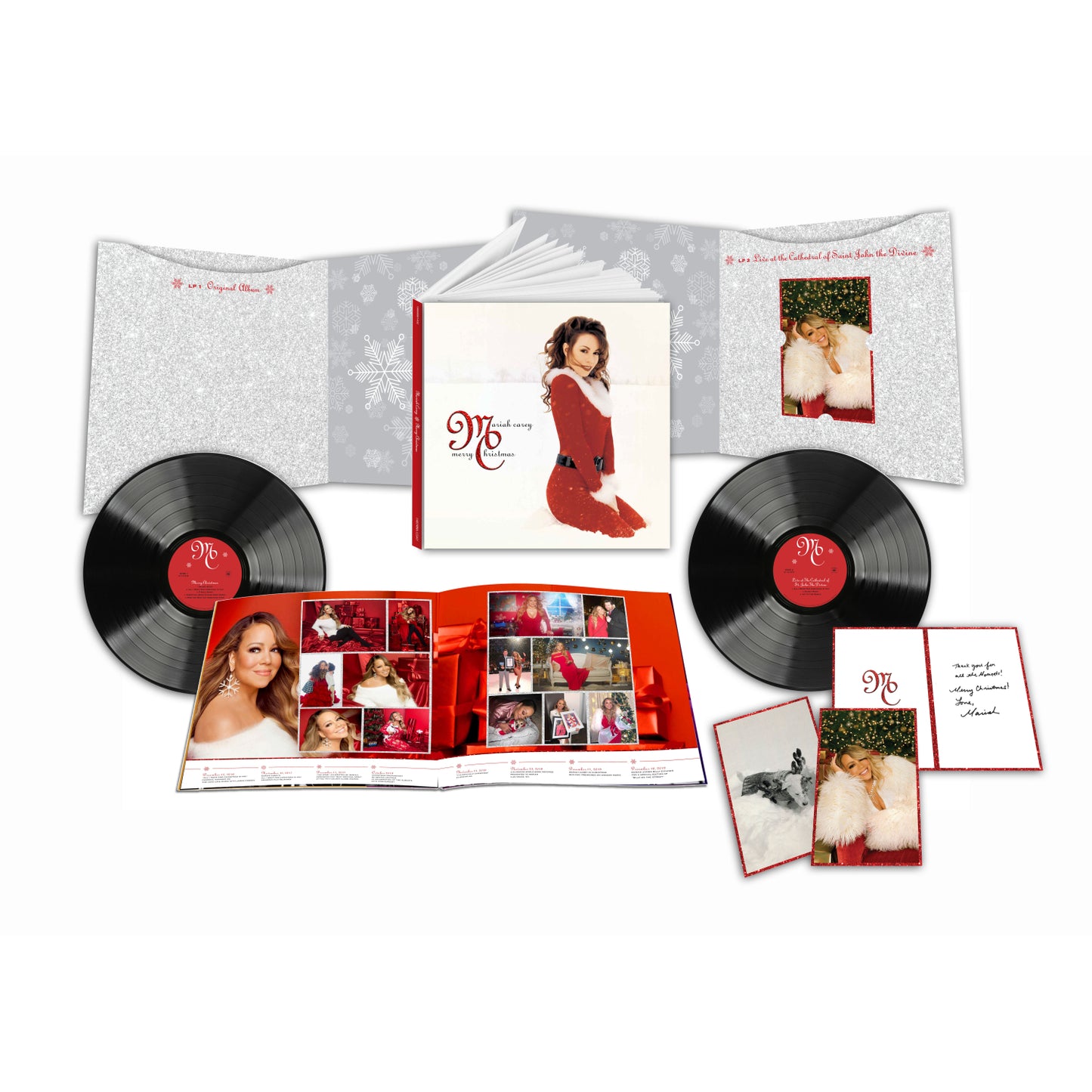 Mariah Carey - Merry Christmas (30th Anniversary) 2-LP Deluxe Set