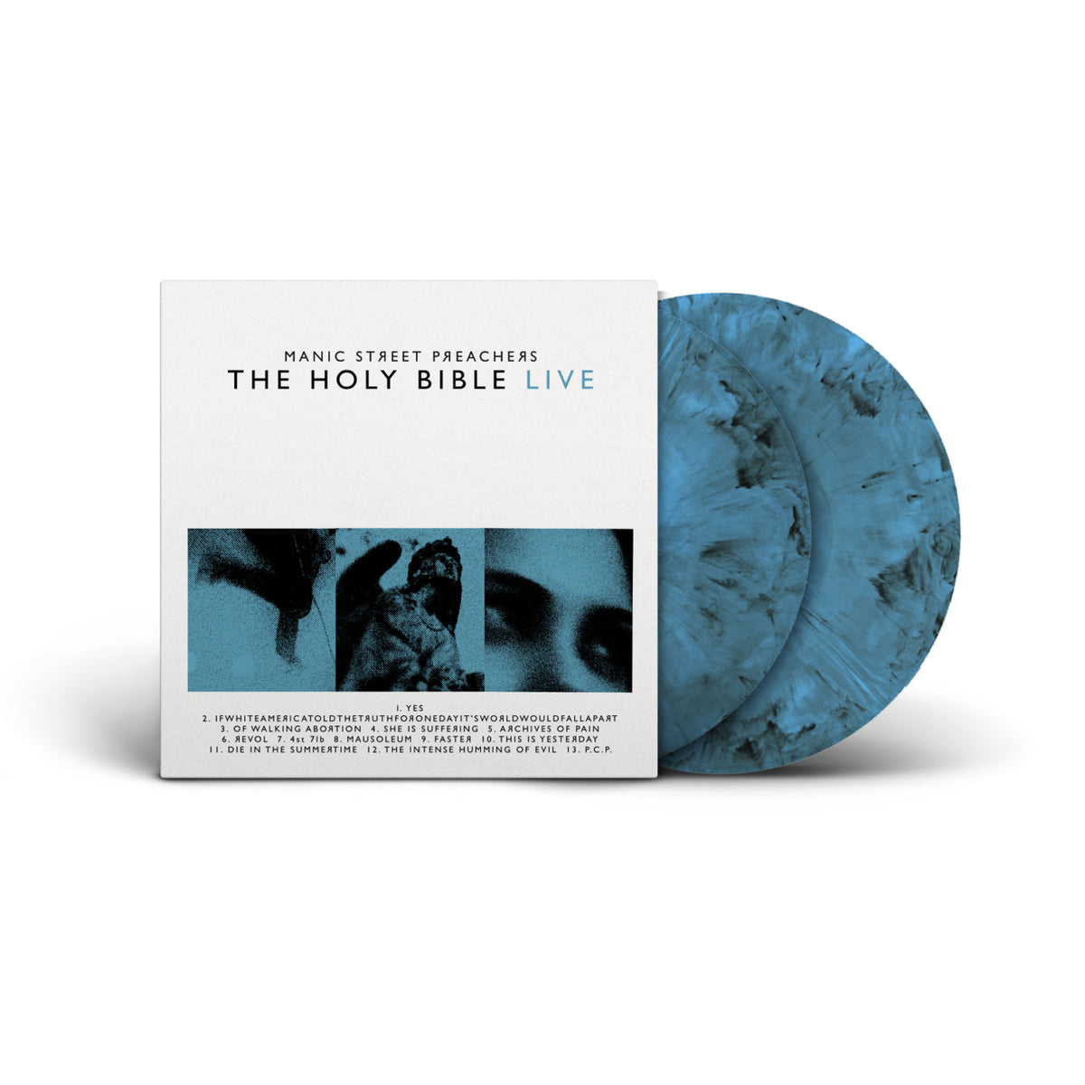 Manic Street Preachers - The Holy Bible Live 2LP (Blue Marble)