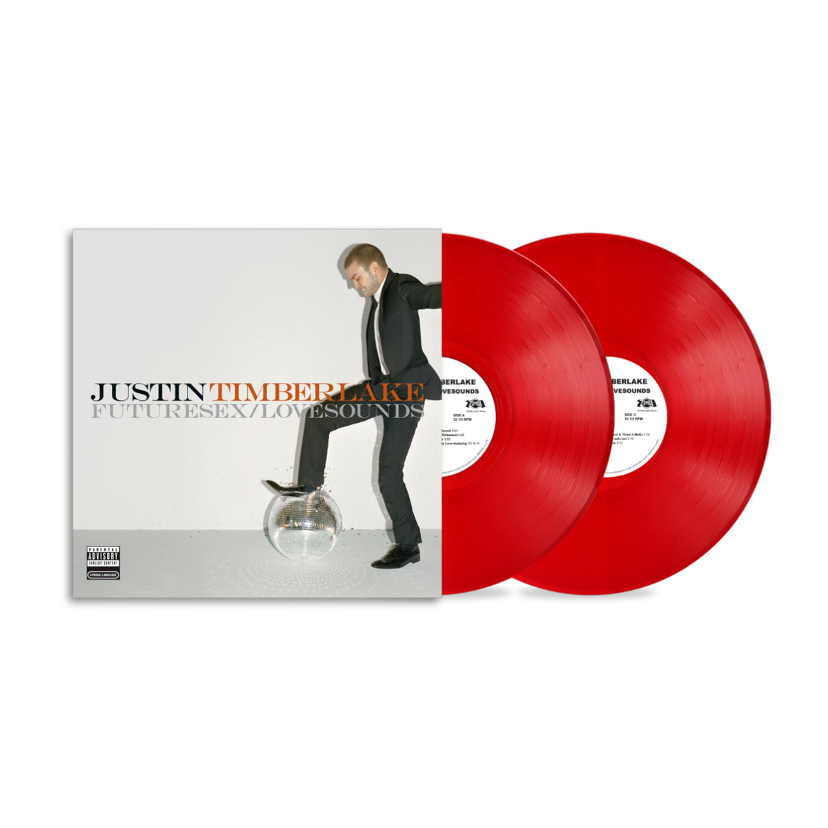 Justin Timberlake - FutureSex/LoveSounds 2LP (Opaque Red)