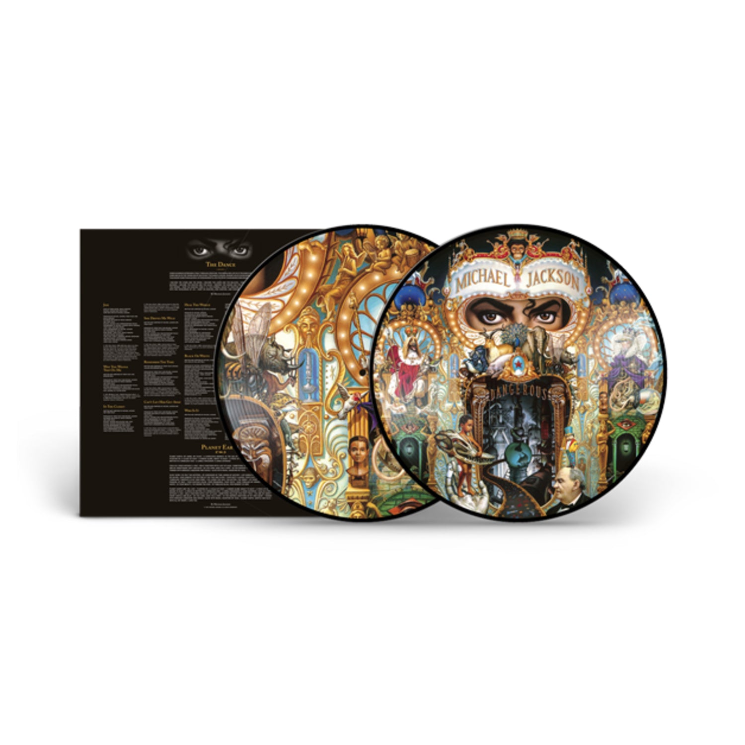 Michael Jackson - Dangerous Picture Disc 2LP – Sony Music Vinyl