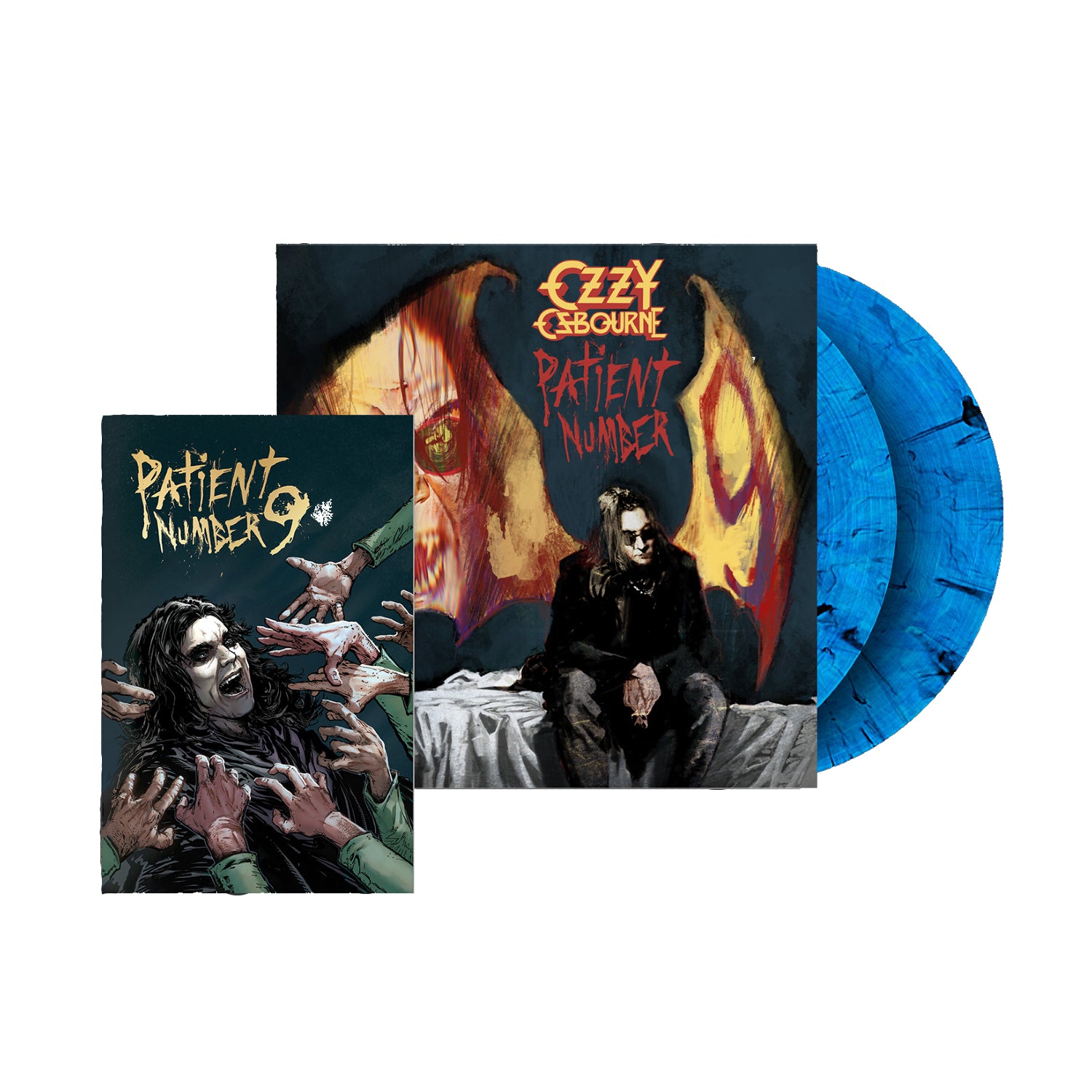 Ozzy Osbourne - Patient Number 9 2-LP Blue Smoke Vinyl w